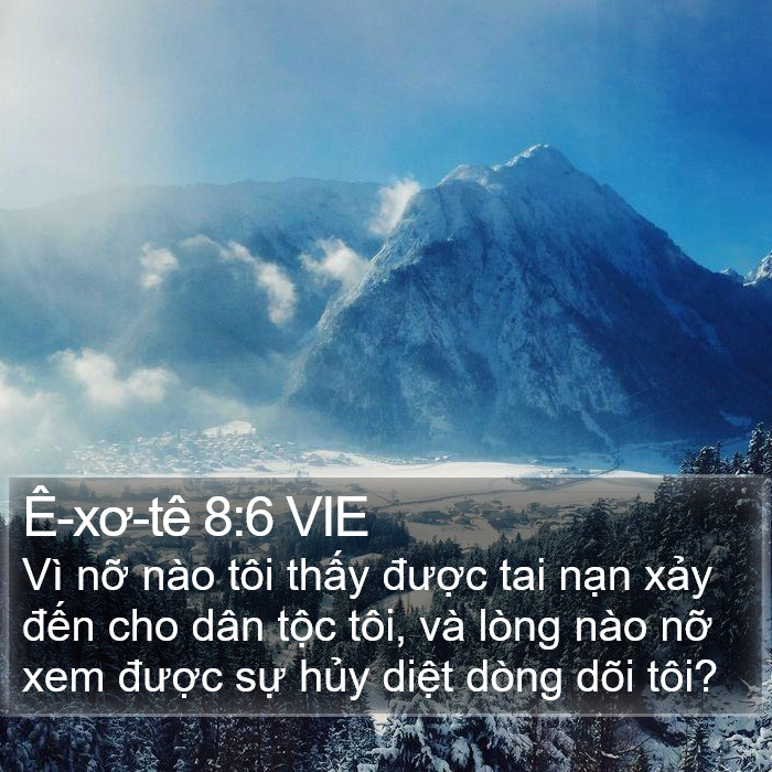 Ê-xơ-tê 8:6 VIE Bible Study