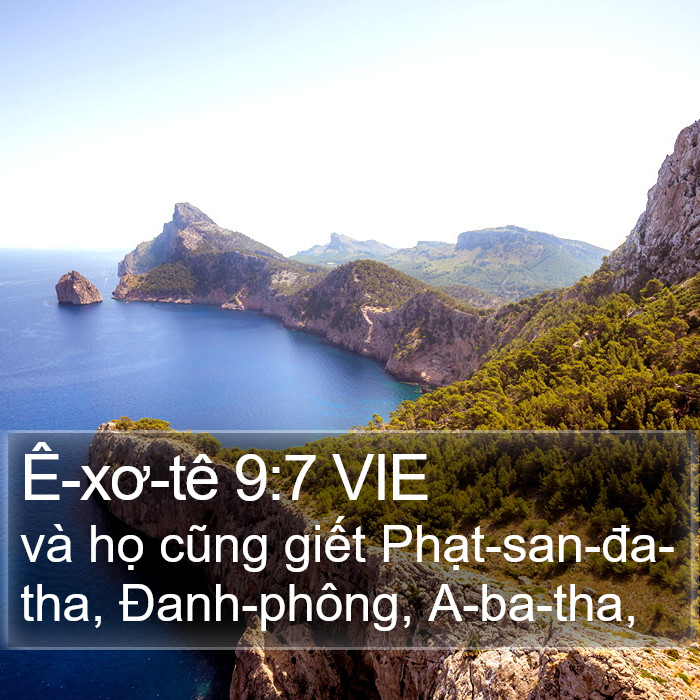 Ê-xơ-tê 9:7 VIE Bible Study