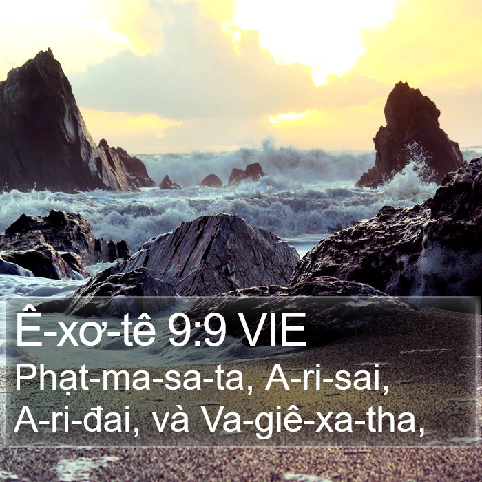 Ê-xơ-tê 9:9 VIE Bible Study