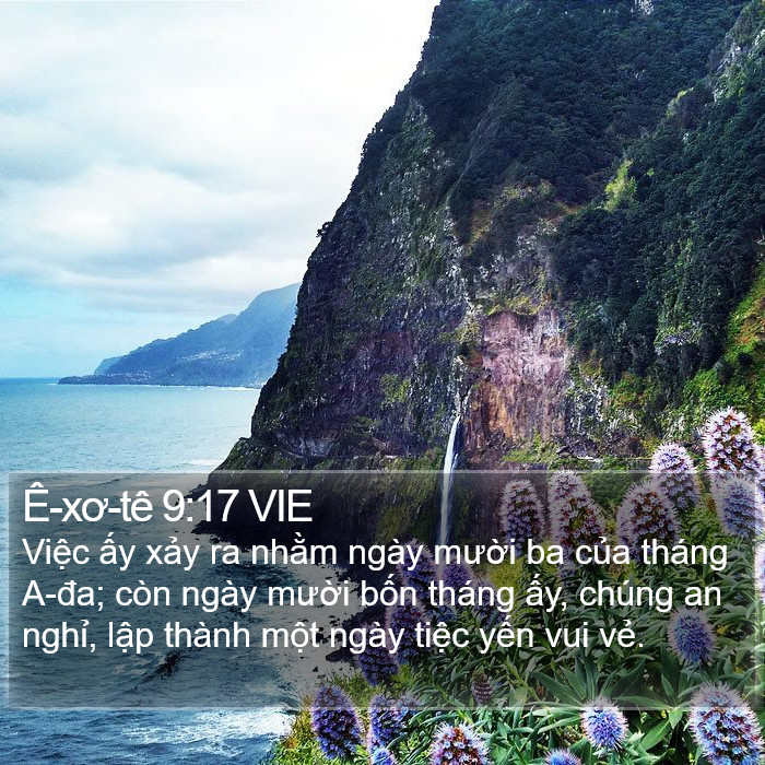 Ê-xơ-tê 9:17 VIE Bible Study