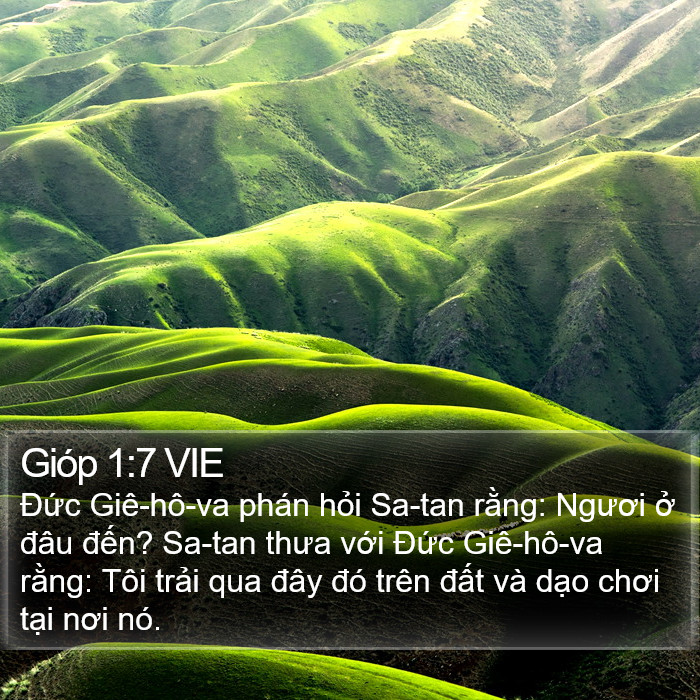 Gióp 1:7 VIE Bible Study