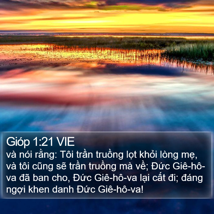 Gióp 1:21 VIE Bible Study