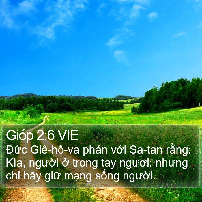 Gióp 2:6 VIE Bible Study