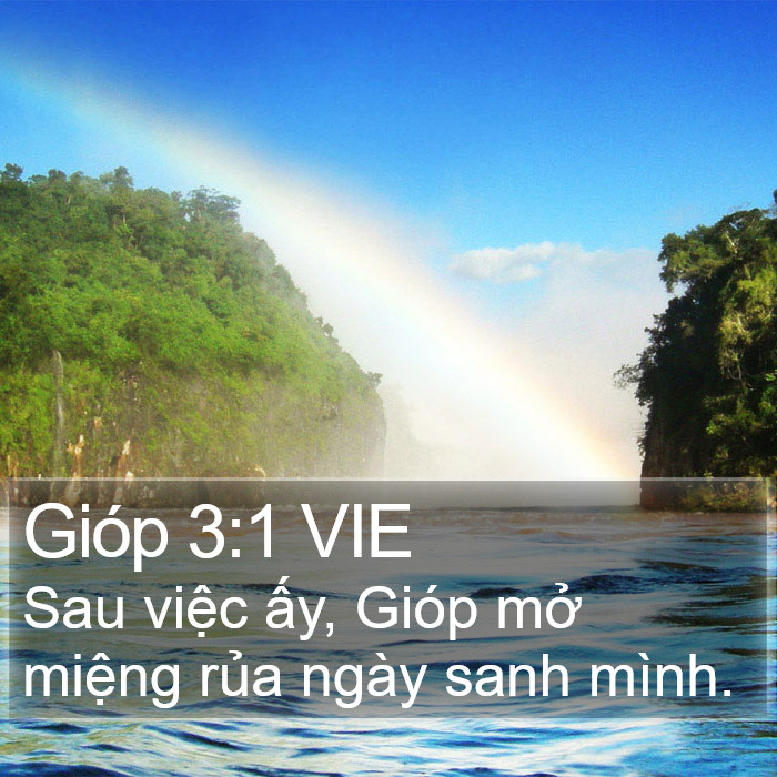 Gióp 3:1 VIE Bible Study