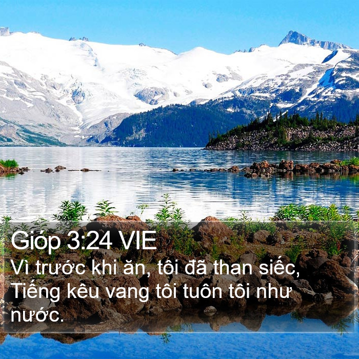Gióp 3:24 VIE Bible Study