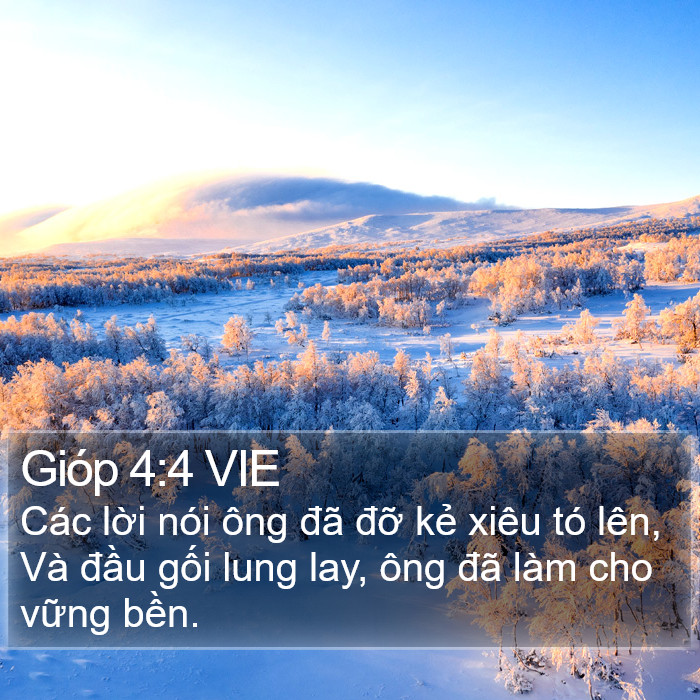 Gióp 4:4 VIE Bible Study