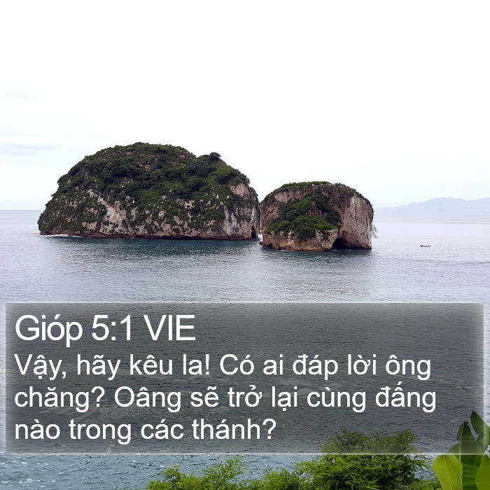 Gióp 5:1 VIE Bible Study