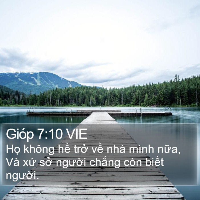 Gióp 7:10 VIE Bible Study