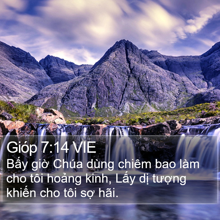 Gióp 7:14 VIE Bible Study