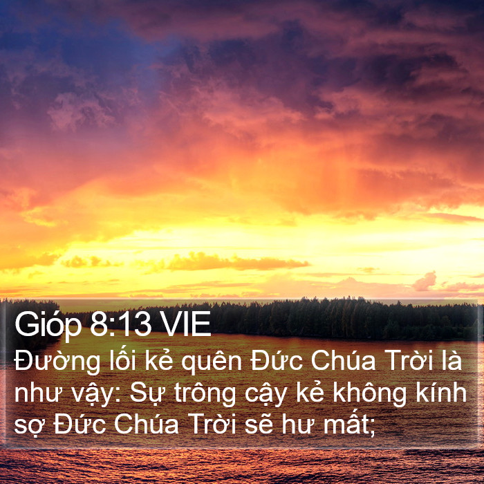 Gióp 8:13 VIE Bible Study