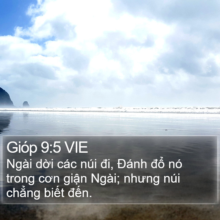Gióp 9:5 VIE Bible Study