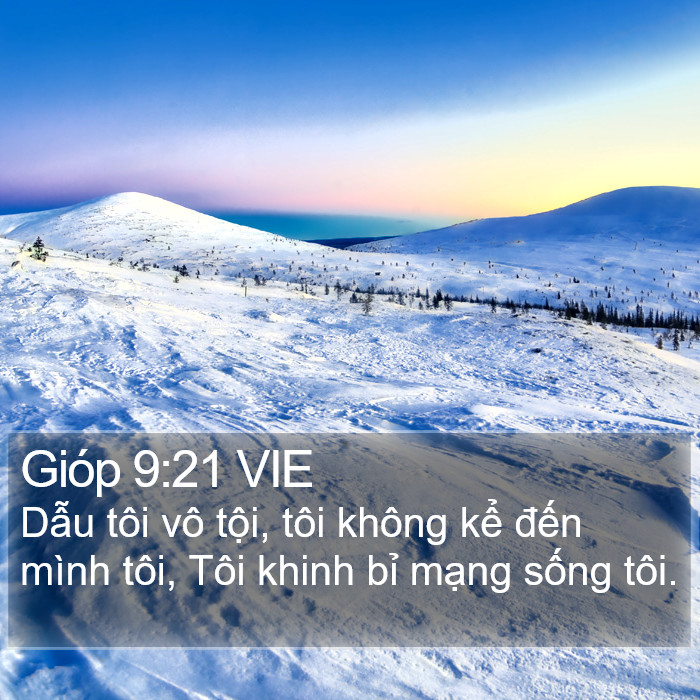 Gióp 9:21 VIE Bible Study