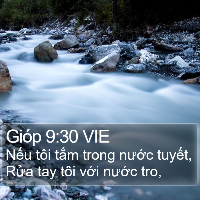 Gióp 9:30 VIE Bible Study