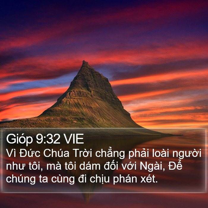 Gióp 9:32 VIE Bible Study