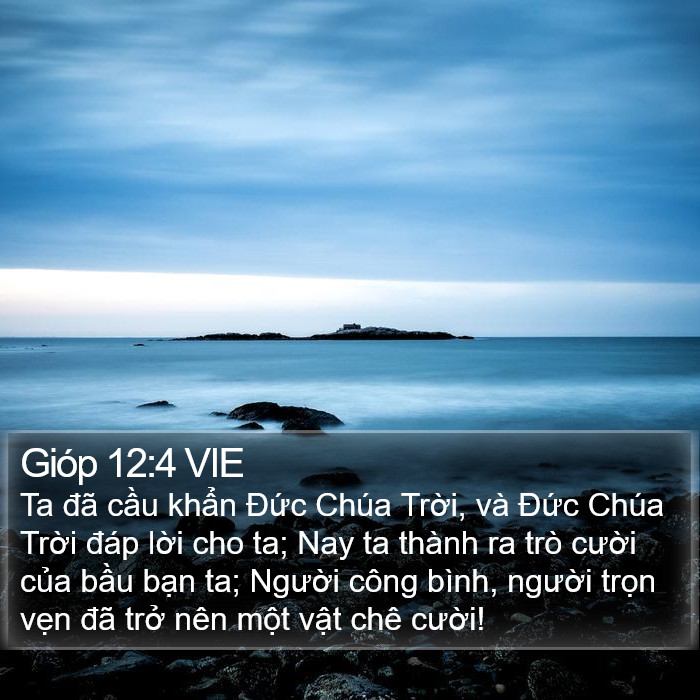 Gióp 12:4 VIE Bible Study