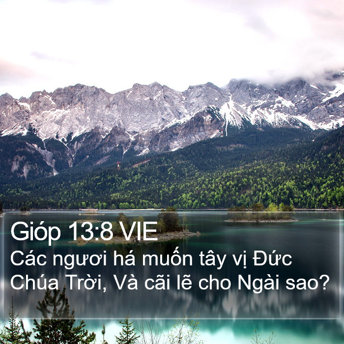 Gióp 13:8 VIE Bible Study