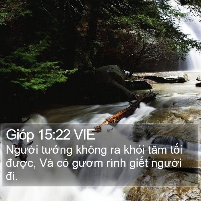 Gióp 15:22 VIE Bible Study