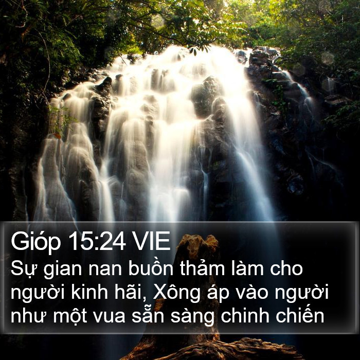 Gióp 15:24 VIE Bible Study