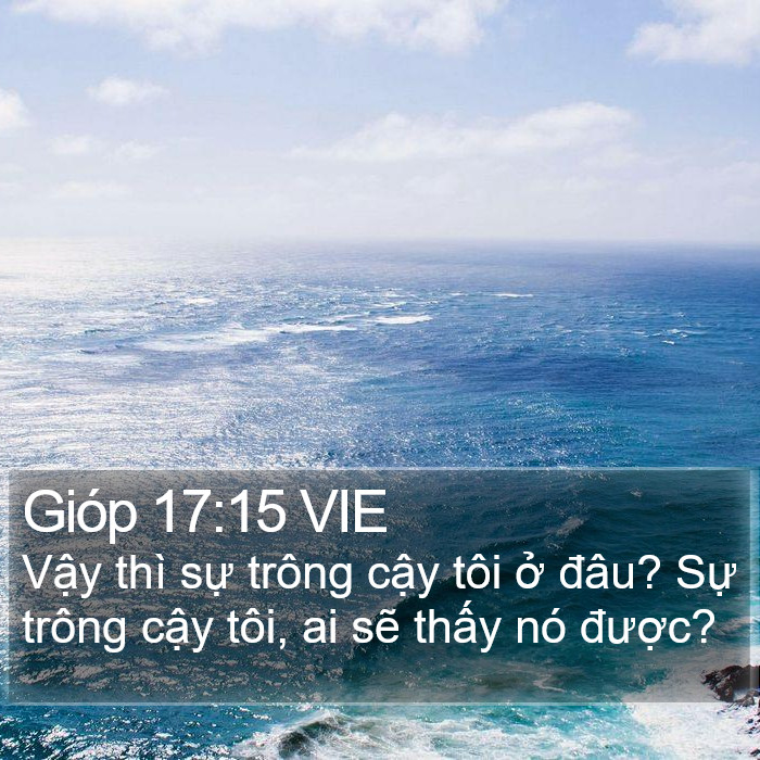 Gióp 17:15 VIE Bible Study