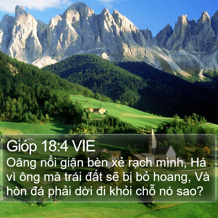 Gióp 18:4 VIE Bible Study