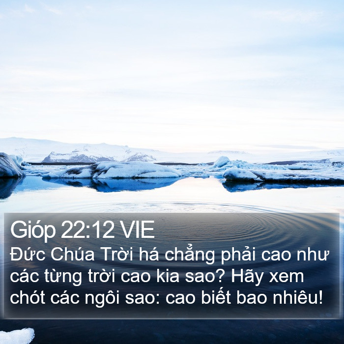 Gióp 22:12 VIE Bible Study