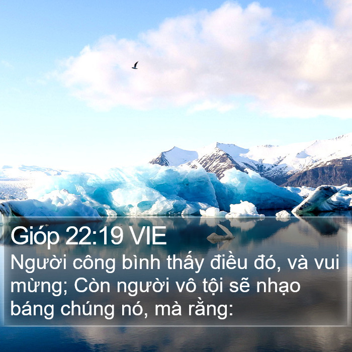 Gióp 22:19 VIE Bible Study