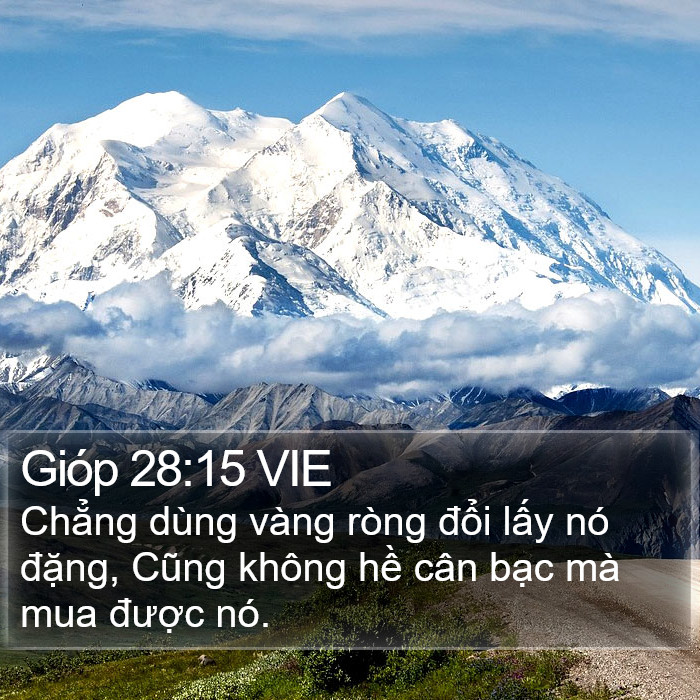 Gióp 28:15 VIE Bible Study