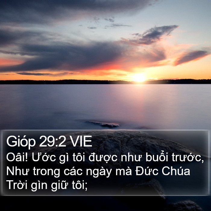 Gióp 29:2 VIE Bible Study