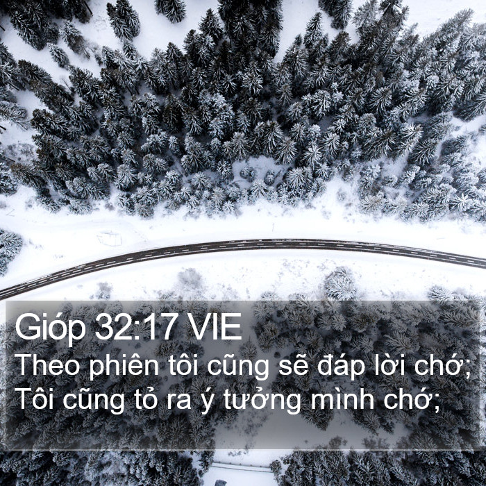 Gióp 32:17 VIE Bible Study