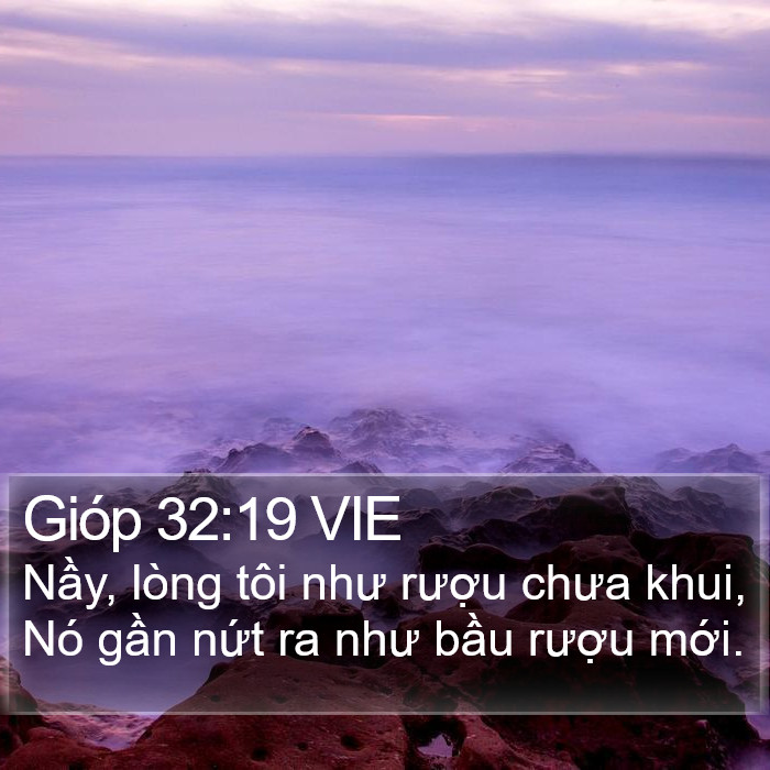 Gióp 32:19 VIE Bible Study