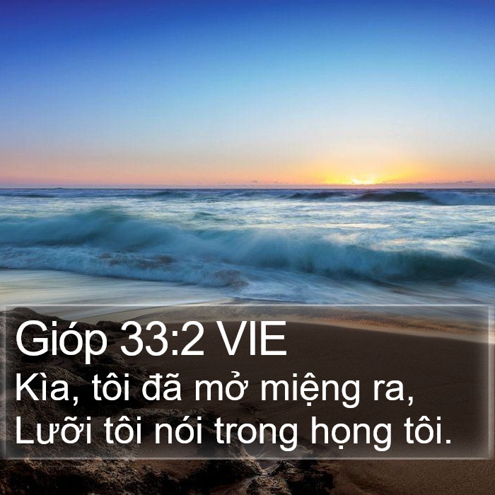 Gióp 33:2 VIE Bible Study