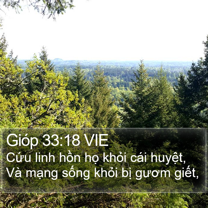 Gióp 33:18 VIE Bible Study