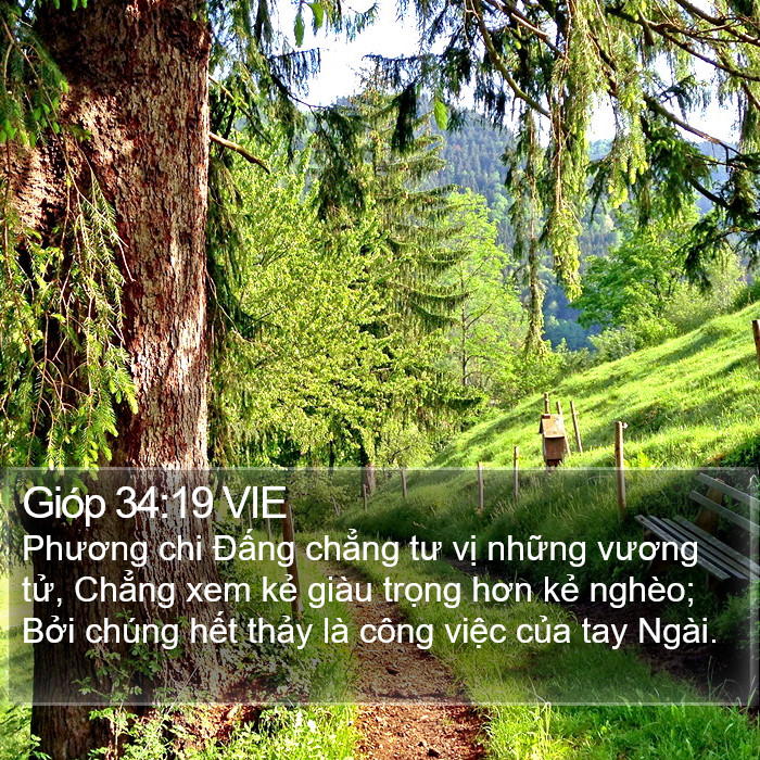 Gióp 34:19 VIE Bible Study