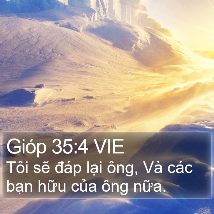 Gióp 35:4 VIE Bible Study