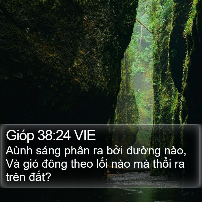 Gióp 38:24 VIE Bible Study