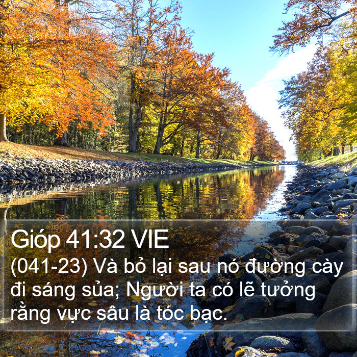 Gióp 41:32 VIE Bible Study