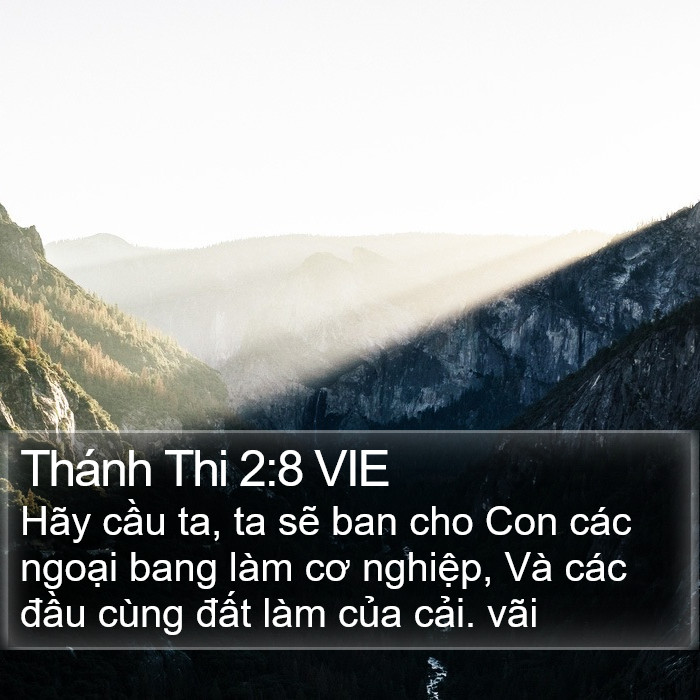 Thánh Thi 2:8 VIE Bible Study