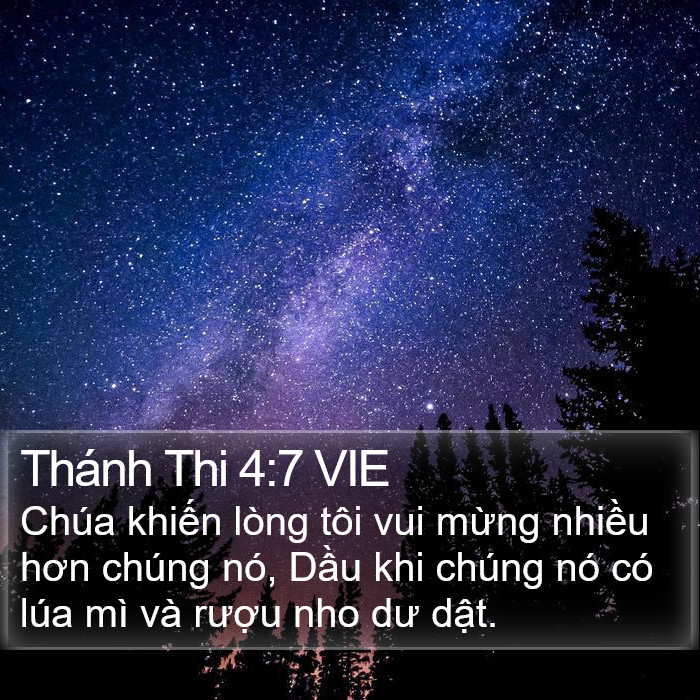 Thánh Thi 4:7 VIE Bible Study