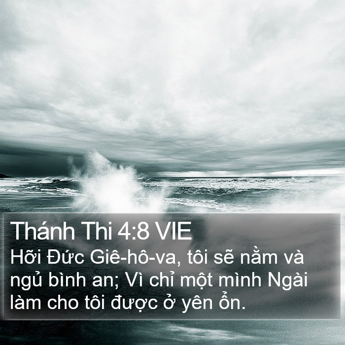 Thánh Thi 4:8 VIE Bible Study