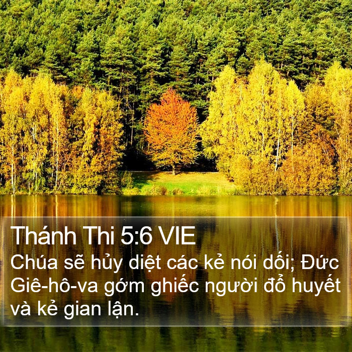 Thánh Thi 5:6 VIE Bible Study