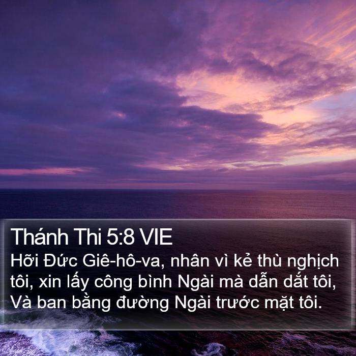 Thánh Thi 5:8 VIE Bible Study