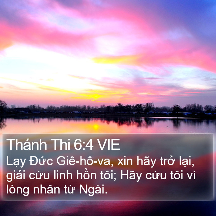 Thánh Thi 6:4 VIE Bible Study