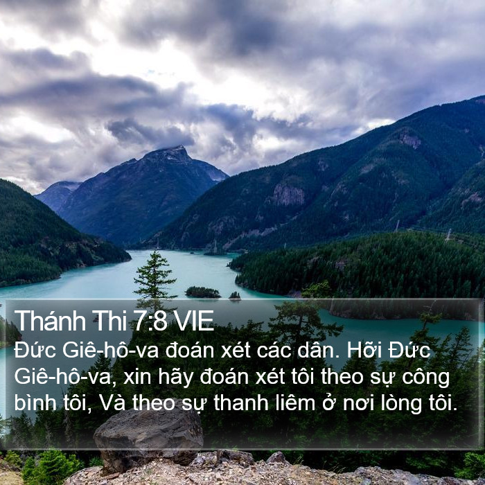 Thánh Thi 7:8 VIE Bible Study