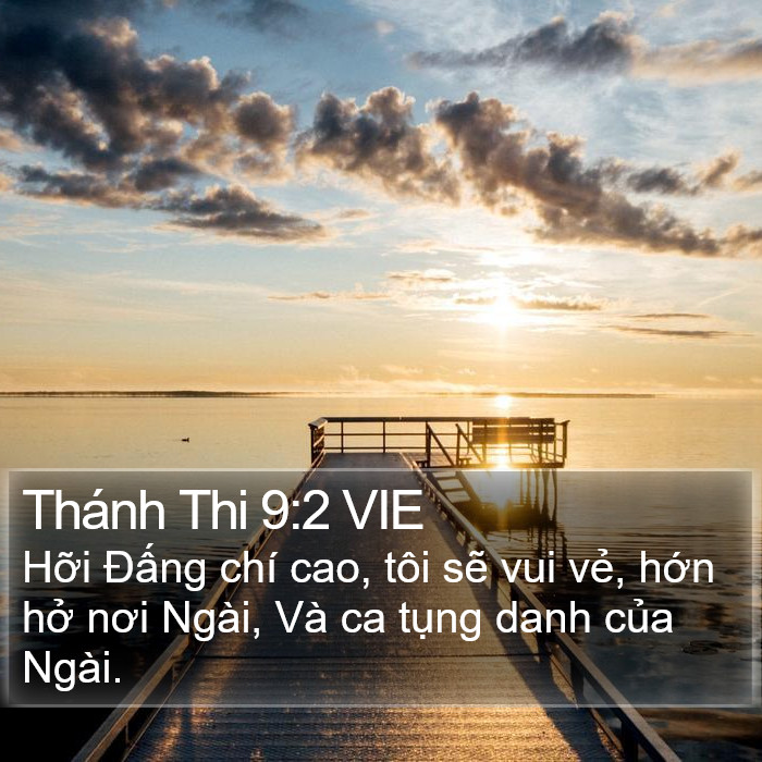 Thánh Thi 9:2 VIE Bible Study