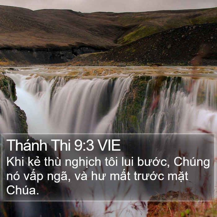 Thánh Thi 9:3 VIE Bible Study