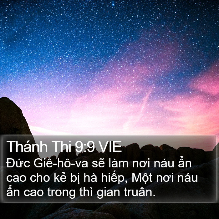 Thánh Thi 9:9 VIE Bible Study