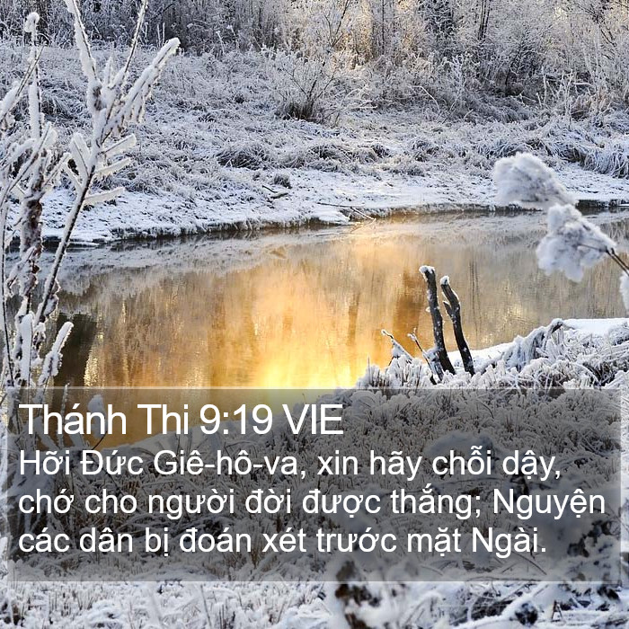 Thánh Thi 9:19 VIE Bible Study