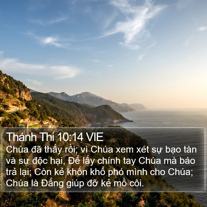 Thánh Thi 10:14 VIE Bible Study