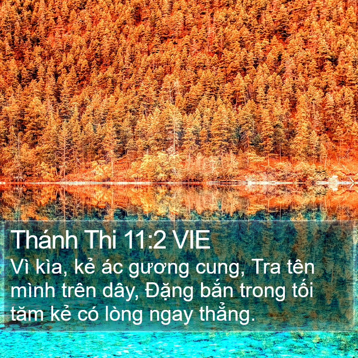 Thánh Thi 11:2 VIE Bible Study