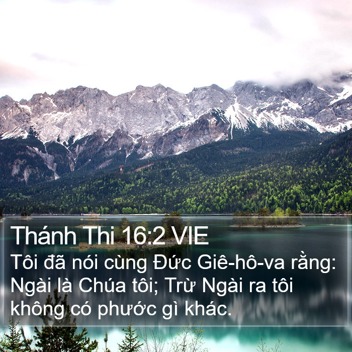 Thánh Thi 16:2 VIE Bible Study